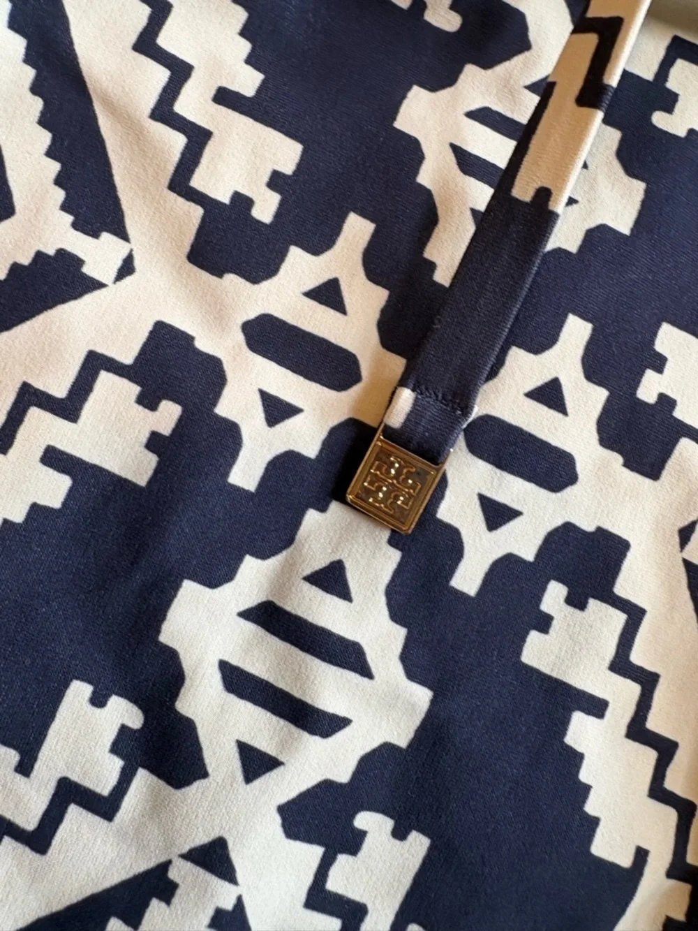 Tory Burch Geometric Cutout One-Piece Swimsuit